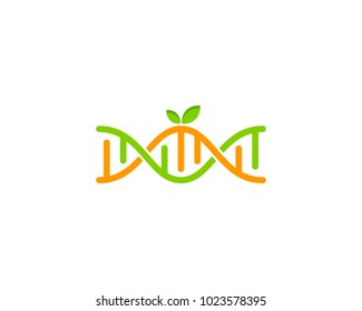 Fresh Dna Icon Logo Design Element