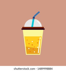Fresh Drink Clipart Illustration Vector