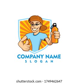 fresh drink logo , drink logo