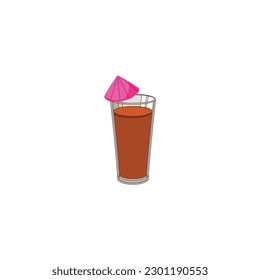 fresh drink vector type icon