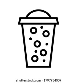 Fresh drinks icon or logo isolated sign symbol vector illustration - high quality black style vector icons
