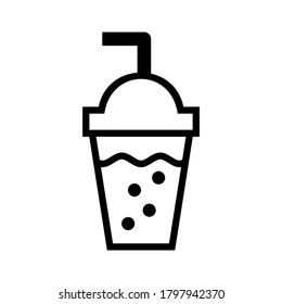 Fresh drinks icon or logo isolated sign symbol vector illustration - high quality black style vector icons
