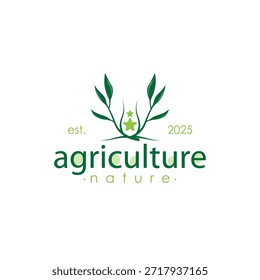 Fresh Eco Friendly Leaf Logo For Green Brand