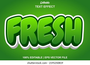 Fresh And Editable Text Effects.