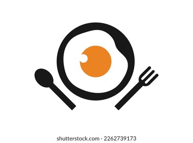 Fresh Egg Logo design, Vector design concept
