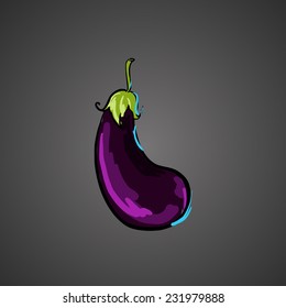 fresh Eggplant