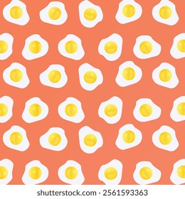 Fresh eggs and yogurt illustration perfect for food and culinary projects.