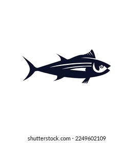 fresh and elegant tuna fish vector. suitable for logos or pictures of fish that you sell.