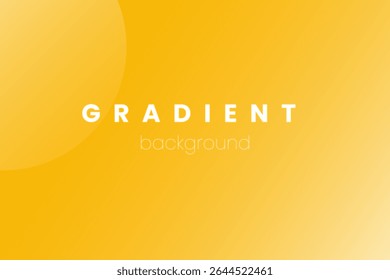 Um gradiente amarelo-alaranjado fresco e enérgico inspirado por raspa de limão e sol, ótimo para comida, crianças e temas de verão