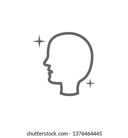 Fresh, face icon. Element of skin care icon. Thin line icon for website design and development, app development. Premium icon