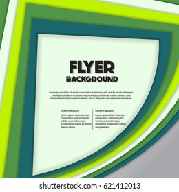 fresh fashion background flyer style background Design Template,Vector Illustration
