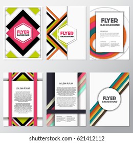 fresh fashion background flyer style background Design Template,Vector Illustration