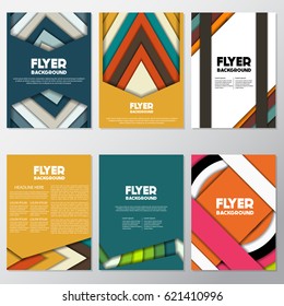fresh fashion flyer style background Design Template,Vector Illustration