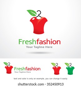 Fresh Fashion Logo Template Design Vector 