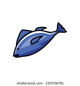 fresh fish food icon