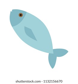 fresh fish meat icon