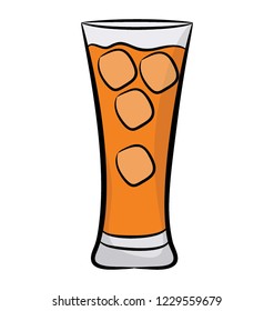 Fresh flower juice nectar icon