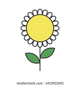 Fresh Flower Vector Design Template