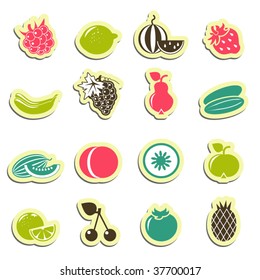 fresh food icons