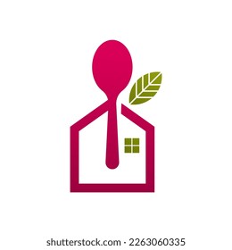 Fresh food logo icon vector. Food logo design concept. Food logo icon template