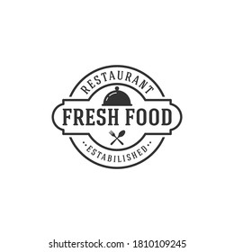 Restaurant Food Drink Logo Pot Lid Stock Vector (Royalty Free ...