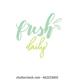 fresh food logo template