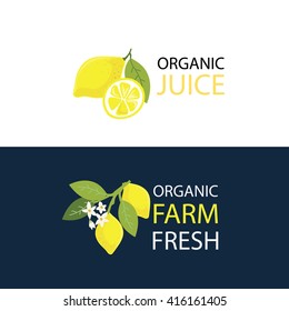 Fresh food logo vector template
