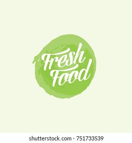 Fresh Food Stamp Vector Label Stock Vector (Royalty Free) 751733539 ...