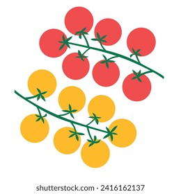 Fresh Food Vegetables. Cute appetizing Vegetables collection illustrations. Flat abstract Vector. Hand-drawn modern illustrations with Vegetables, abstract elements. Healthy lifestyle