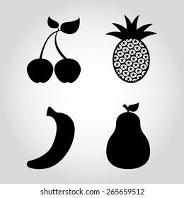 fresh fruit design, vector illustration eps10 graphic 