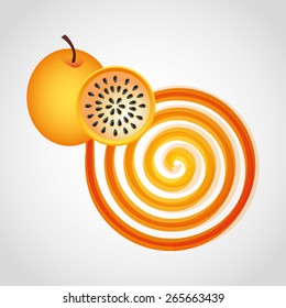 fresh fruit design, vector illustration eps10 graphic 