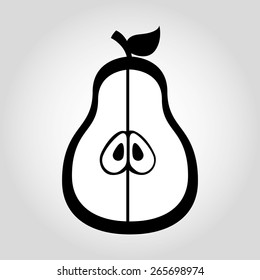 fresh fruit design, vector illustration eps10 graphic 