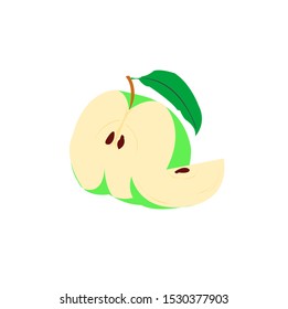 fresh fruit of green apple