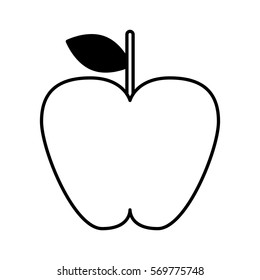 fresh fruit isolated icon vector illustration design