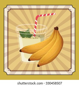 fresh fruit juice design, vector illustration eps10 graphic 