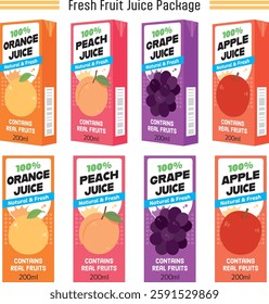 Fresh Fruit Juice Package set