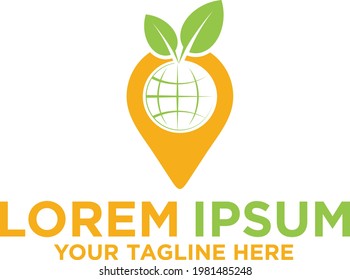 Fresh Fruit location, Pin logo