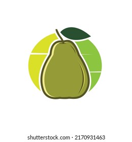 logotipo de fruta fresca, ilustración de fruta
