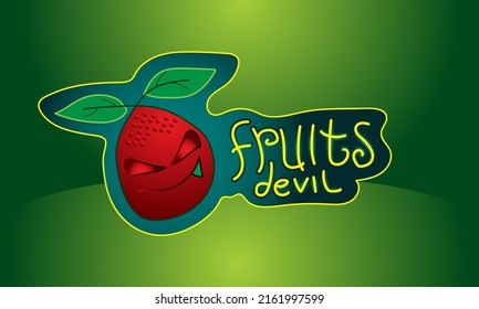 fresh fruit logo template design