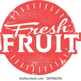 Fresh Fruit Stamp