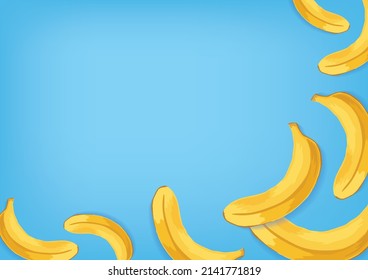 fresh fruit and vegetable background vector for wallpaper 
