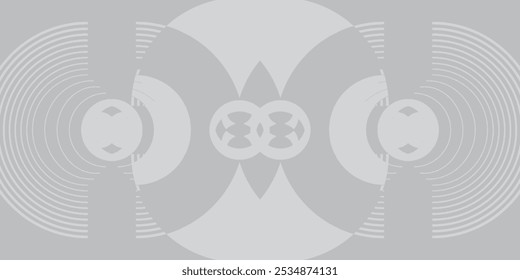 Fresh glow gray gradient web abstract background geometry shine and layer element vector for presentation design.