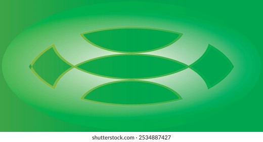 verde brilhante fresco gradiente web abstrato círculo de fundo e elementos de camada vetor para apresentação novo design, banner, folhetos, caverna. 