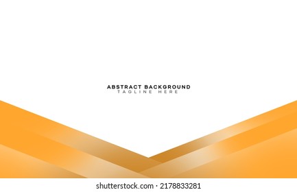 Fresh glowing orange abstract web on geometric background and layers of vector elements for presentation design.