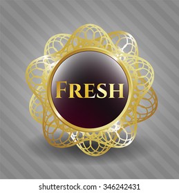 Fresh gold badge
