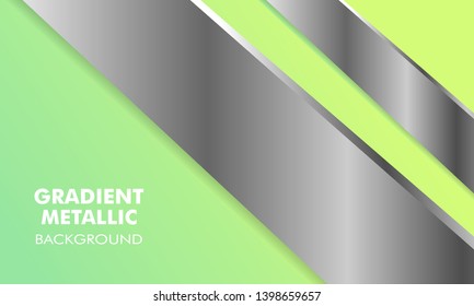 Fresh Gradient Silver Metallic Background Modern, Suitable for Flyer, Web Banner, Brochure, Poster, Landing Page, Presentation, Wallpaper