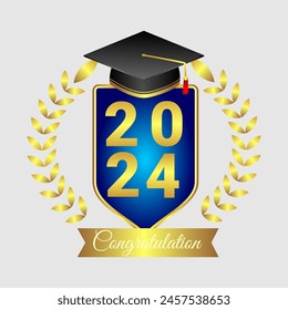 fresh graduated icon vector design
