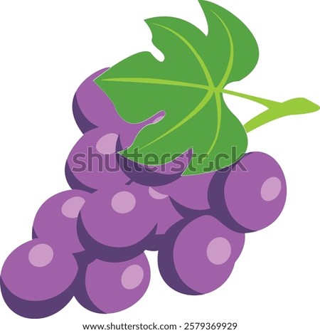 Fresh grapes and bright, seductive colors