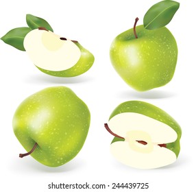 Fresh Green Apples