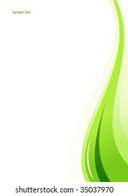Fondo verde fresco